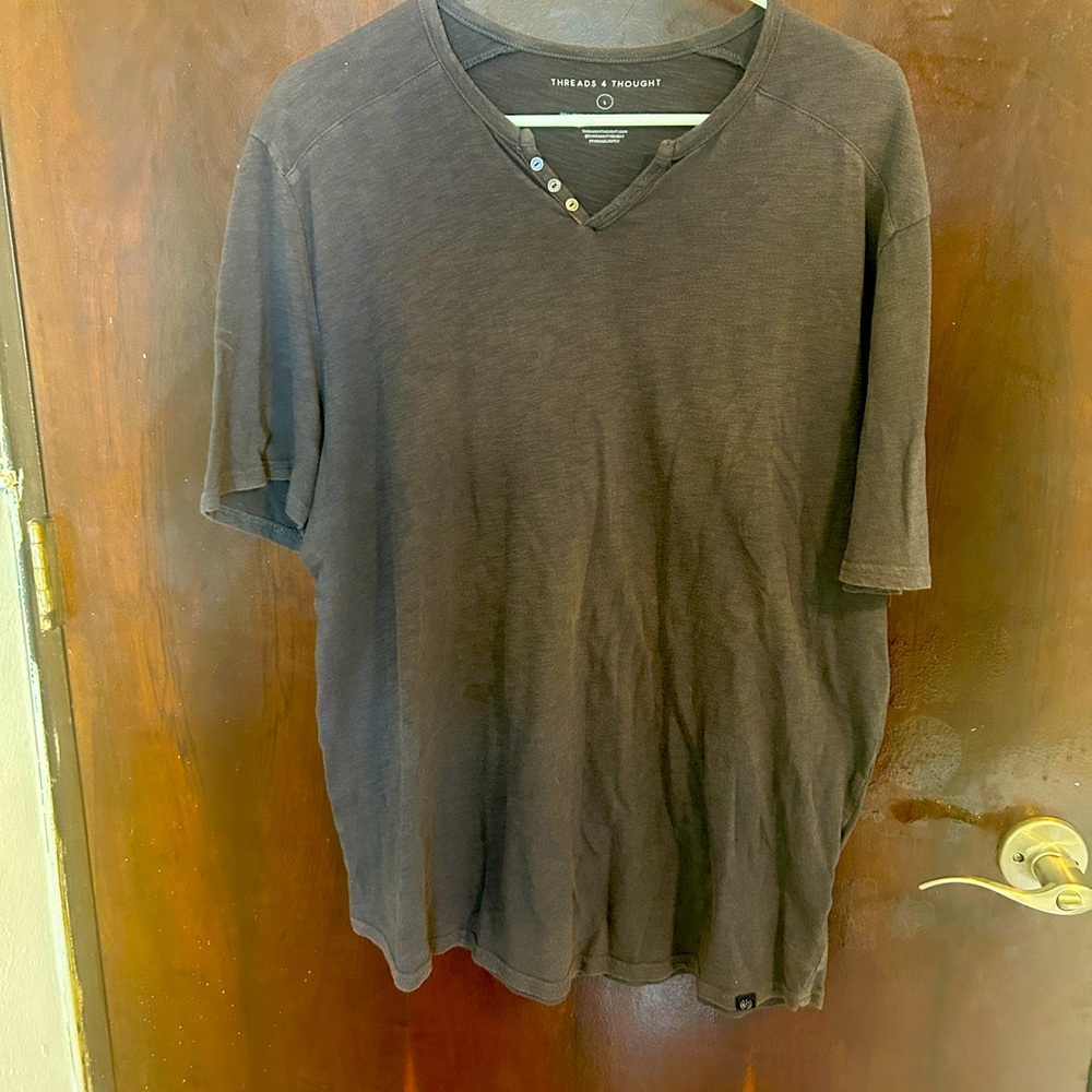 Threads 4 Thought Men's navy blue Shirt